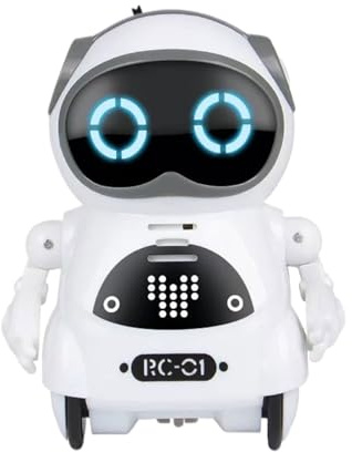 Toy Robots - 8.5x6.5cm Small Musical Bot, Interactive Dialogue Game, Electronic Companion Singing Singing, Fun Safe Learning Gadget | Educational Robot Toy For Kids