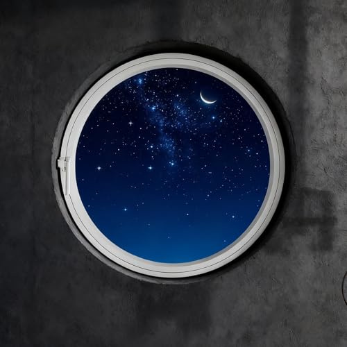 Finestra Seminterrato,Rotonde,Finestra di ventilazione,360° Funzione Girevole,Per Cucina,Soggiorno,Bagno E Ripostiglio(White,100cm/39.4in)