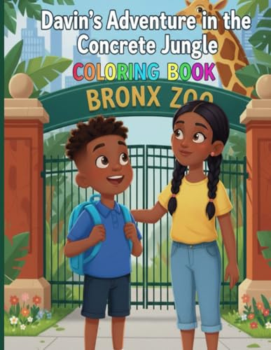 Davin's Adventure in the Concrete Jungle Coloring Book