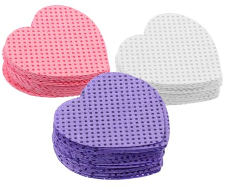 PRETYZOOM Nagelpads aus Baumwolle zum Entfernen von Nagellack 3 Boxen mit Je 200 Stück Fusselfrei für Zuhause oder Salon zur Nagelpflege