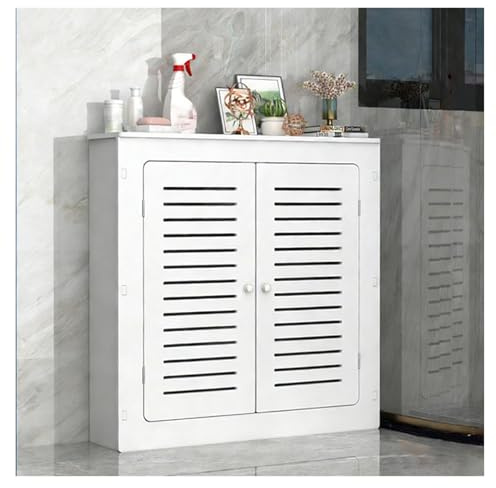Couvre Armoire Couverture Capacité de Charge Élevée Cache Chauffage Protection Radiateur Couloir Salle Bain(60x80x20cm/23.62x31.5x7.87in)