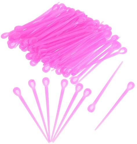 WESIEVYA 180 Pezzi Accessori per Bigodini in Plastica Blu per Chioma, Fermagli Resistenti e Facili da Pulire per Acconciature di Donne e Ragazze Colore Casuale