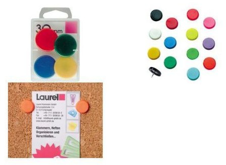 Laurel Superreißnagel, Durchmesser 30 mm, Box, grün