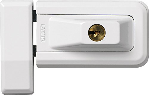 ABUS Fenster-Zusatzsicherung 3030 AL0145 - Schwenkbares Sicherheitsschloss für Fenster und Türen, gleichschließend - ABUS-Sicherheitslevel 6 - 31767 - Weiß