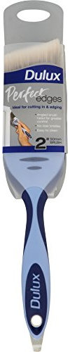 Dulux VDTAZ012 Perfect Edges 2 inch Triangle Brush, Blue/White