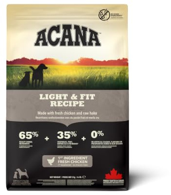 Acana Light Fit Comida para Perros - 2000 gr