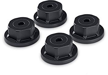 OZCO 4 Pcs Aluminum Hex Cap Nuts 1-1/2 | Decorative Hex Nut Covers for Pergola, Deck, Pavilion and Outdoor Wood Structures | Powder-Coated Aluminum Hardware