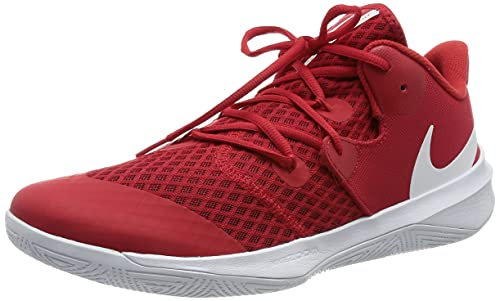 Nike Herren CI2964-610_42,5 Volleyball Shoes, red, 42.5 EU