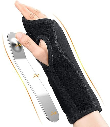 TOFBS Handgelenkschiene Stabilisator Handgelenkbandage Handgelenkstütze Aluminium Daumenöffnung Schmerzlinderung Karpaltunnel Arthritis