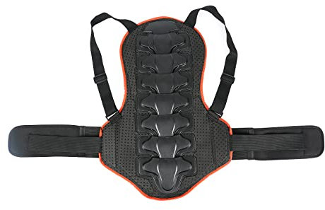 Ownant Protezione per la schiena da moto, protezione per la colonna vertebrale, per motocross, sci, equitazione (L) (PDEEL0813)