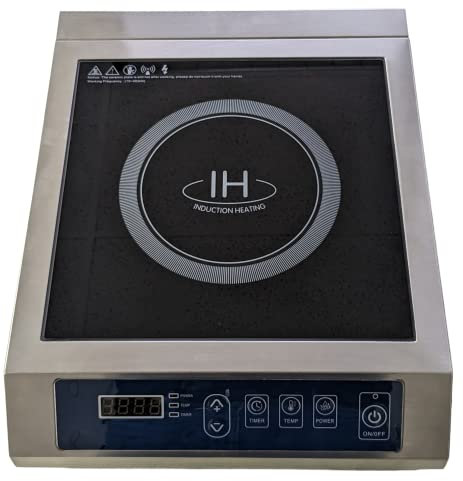 Morleos Induktionskochfeld 3500 Watt | IPX3 | Timerfunktion | 60°C - 240°C | Induktion | Kochplatte | Herplatte | Einstellbare Temperatur