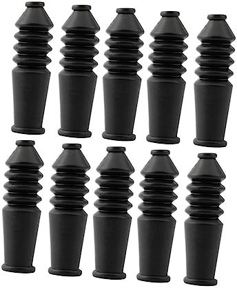 TOVINANNA 10pcs Mountain Bike Cable Protection Covers Rubber Sleeves Dustproof Cycling Gear Accessories for Folding Bikes Brake Line