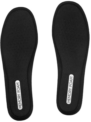 NDTEZUGT Innersulor för Skechers herrskor, minnesskum skoinslägg för löpar- och träningsskor, ersättningsinnersulor för komfort – lätta och stötdämpande (UK Herr 7,5-EU41)