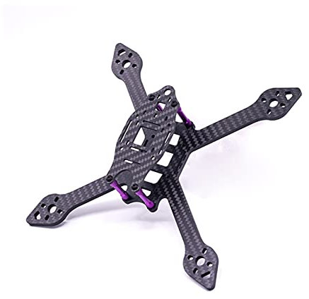 ZEMNLO 5 Zoll 210mm Radstand Typ-H Schwarz Carbon Rahmen Kit RC FPV Racing Drone RC Quadcopter RC Teile Quadrocopter-Rahmenarme