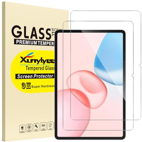 XunyLyee Screen Protector for HONOR Pad 10 12.1 Inch/HONOR Pad 9 Tablet, 9H Hardness Tempered Glass Film, 2 Pack