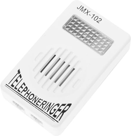 Toddmomy Amplificador de Timbre para Teléfono y Compatible Sistemas de Teléfono Amplificación de Sonido para Entornos Ruidosos Color
