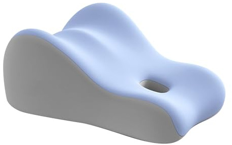 Generisch Schwangerschaftskissen & Sitzkissen, Ergonomisches Stützkissen für Schwangere, Rückenentlastung, Bequemes Sitzen & Liegen, Modernes Design (Blue)