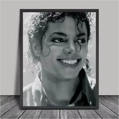 JEBGOEHS Póster de Michael Jackson - Lámina Artística Mural Moderna, Decoración de Pared para Dormitorio y Salón, Póster Vintage Sin Marco (50x70 cm)