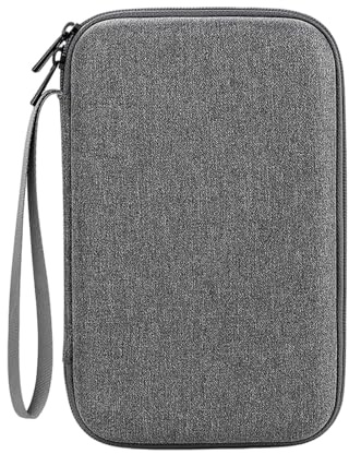 Hrtyvhin Hard Carrying Case Protective Electronic Storage Case For Hard Drives Cellphone External Battery Portable Electronic Accessories Organizers