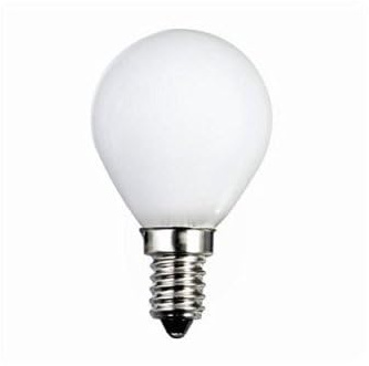 10 Pack 25w Opal Golf SES Small Edison Screw Light Bulbs