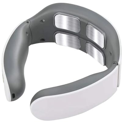 Massaggiatore per il collo, strumento cordless ricaricabile a 6 modalità, dispositivo di massaggio portatile, design ergonomico per il comfort, funzione di muscolare profondo, strumento di ma