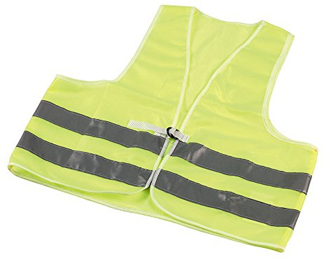 Kerbl Reflex-Weste EN471 Verpackt im HB, Signalgelb, One Size, 34645/1