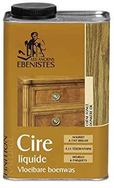 CIRE LIQUIDE 1L CHENE FONCE - Les anciens ébénistes