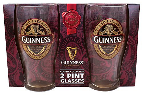 Guinness Classic Collection 2 Pint Glasses Set