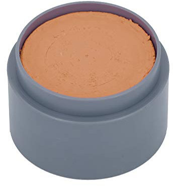 WOOOOZY Profi Karnevalsschminke für Kinder & Erwachsene // 15ml Cowboy-Braun // wischfeste Gesichts- und Körperschminke ohne Parabene ohne Parfüm ohne Konservierungsmittel