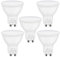 Vicloon Ampoule LED GU10,5Pcs Ampoule LED GU10 Blanc Chaud 2700K,6W Equivalente Ampoule incandescence 40W Ampoule Halogène 50W,220-240V,480LM,Pas Dimmable