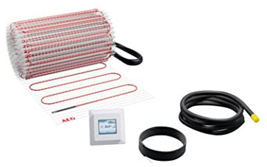 AEG elektrische Fußbodenheizung, Komplettset, 1,5 m², 200 W/m², Turbo Thermo Boden TBS TC 200/1.5 Set Plus, 205817