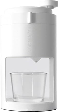 Xafrstyu Manueller Eiszerkleinerer, Schneekegel-Maschine, Ice Crusher, Tragbarer Eisrasierer, Cocktails Slush Machine Ice Cube Crusher für Softdrinks, Cocktails, Limonaden