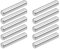 Yesallwas 10PCS 6mm x 30mm Dowel Pin Stainless Steel Shelf Support Pin Metal Fasten Elements Used On Precise Location