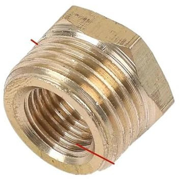 M14*1,5 M20*1,5 M10 16 22 Messingrohr Sechskantnippel Schnellkupplungsadapter 1/8 1/4 1/2 Druckmessgerät-Umwandlung Kupferverbindungsadapter Buchse auf MA M16x1,5-B M10x1