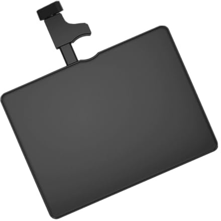 Zubehörablage für Mikrofonständer mit 1-3, 5cm Klemme Schwarz | Abs Ausführung, für Live Übertragungen und Streaming, Praktische Ablage für Handy und Weitere Geräte