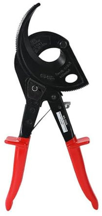 Coupe Cable,Coupe-Câble à Cliquet,Coupe-Câbles à Cliquet Robustes En Aluminium Et En Cuivre Jusqu'à 400 Mm²,Outil De Coupe Haute Performance Pour Les Câbles En Aluminium Jusqu'à 400 Mm²