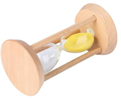 OFFSCH Clessidra in Legno Timer Decorativo Prop Clessidra Timer Decor Artware Lucidatura Superficie Liscia Pregevole Fattura