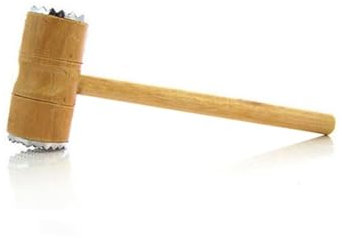 Cabilock Fleischklopferhammer Fleischhammer Fleischklopferwerkzeug Zum Stampfen Und Zartmachen Von Steak Rind Schwein Huhn Mit Doppelseitigem Design Und Ergonomischem Griff Für Einfache Han
