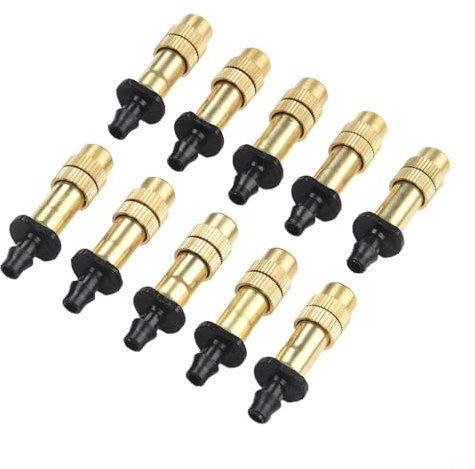 Cabezales de aspersor de cobre confiables para una eficiencia en jardinería, refrigeración de techo y cuidado del césped, paquete de 30