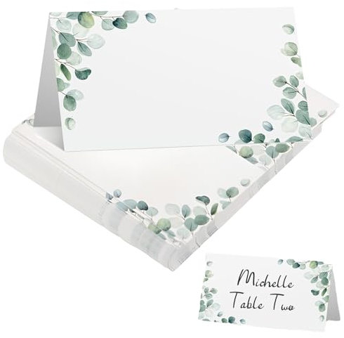 40 Pcs Marque Place Mariage,Porte Nom Table,Marque Place Anniversaire,Cartes De Table De Mariage,Convient Pour Les Banquets, Fêtes, Événements, Célébrations, Anniversaires, Mariages