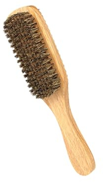 DEARMAMY Borstenbart Bartstyling Maker Größe l Tragbare Bartbürste Mit Holzgriff Herren Bartkamm Für Bartpflege Und Unterwegs