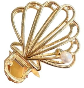 New 2026 Unisex Metal Gold Color Hair Claw Set Clip For Women Plastic Hairpins Accessories Geometric Hollow Pincer Barrette Crystal Jewelry Fashion Trendy Creative Gift And Men