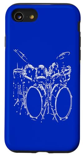 Batterie pour batteurs et percussionnistes Coque pour iPhone SE (2020) / 7 / 8