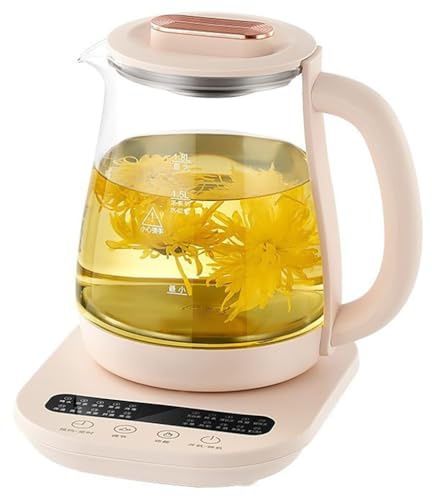 Hervidor Eléctrico Health Pot con 20 Funciones – Mantener Caliente, Apagado Automático, Protección Anti-Secado para Café, Té, Porridge, Guisos, Yogur y Infusiones