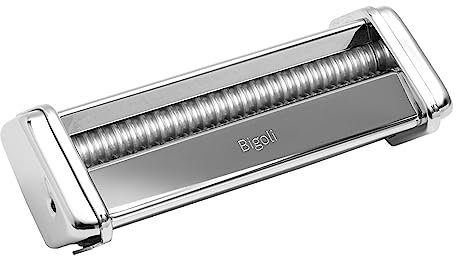 Marcato Accessorio Macchina per la Pasta, per Bigoli, Taglio Circolare da 3,5 mm, in Acciaio Cromato, Compatibile con Atlas 150 e Atlasmotor, Accessorio da Cucina Tagliapasta. Formato: Bigoli