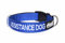 ASSISTANCE DOG Colour Coded S-M L-XL Dog Collars PREVENTS Accidents By Warning Others Of Your Dog In Advance (L-XL)