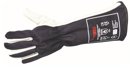 BSD Schutzhandschuh Typ A, Klasse 2, 395 kJ, HRC 2, 18,0 cal/cm², Größe 9 4640009 (Elektriker Handschuh Elektrikerhandschuh Elektriker-Schutzhandschuh Arbeitshandschuh Arbeitshandschuhe)