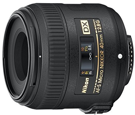 Nikon AF-S DX Micro NIKKOR 40mm f/2.8G Obiettivo, Nero [Nital Card: 4 Anni di Garanzia]