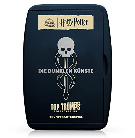Top Trumps Collectables Harry Potter Dunkle Künste Kartenspiel für Kinder & Erwachsene - Fanartikel Harry Potter Edition Lernspiel - 2+ Spieler ab 6+ Jahre - Deutsch