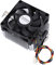 lyrlody Raffreddatore D'Aria CPU, Ventola di Raffreddamento CPU 12V Cuscinetto Idraulico 2200 RPM Ventola Silenziosa Ad Alta Velocità 7015 per AM2 AM3 AM3+ FM1 FM2 FM2+ 10.7x7x4cm